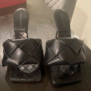 Sandal Pelle S. Gonna Maxi Tubolare Intreccio Nappa